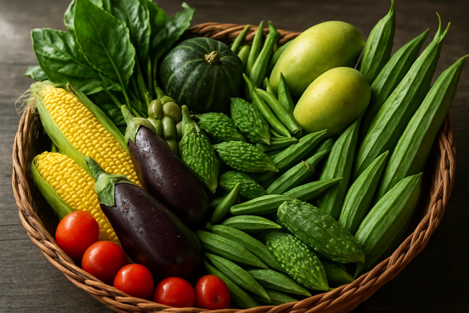 Monsoon Munchies: Savoring Fresh, Local Produce in August