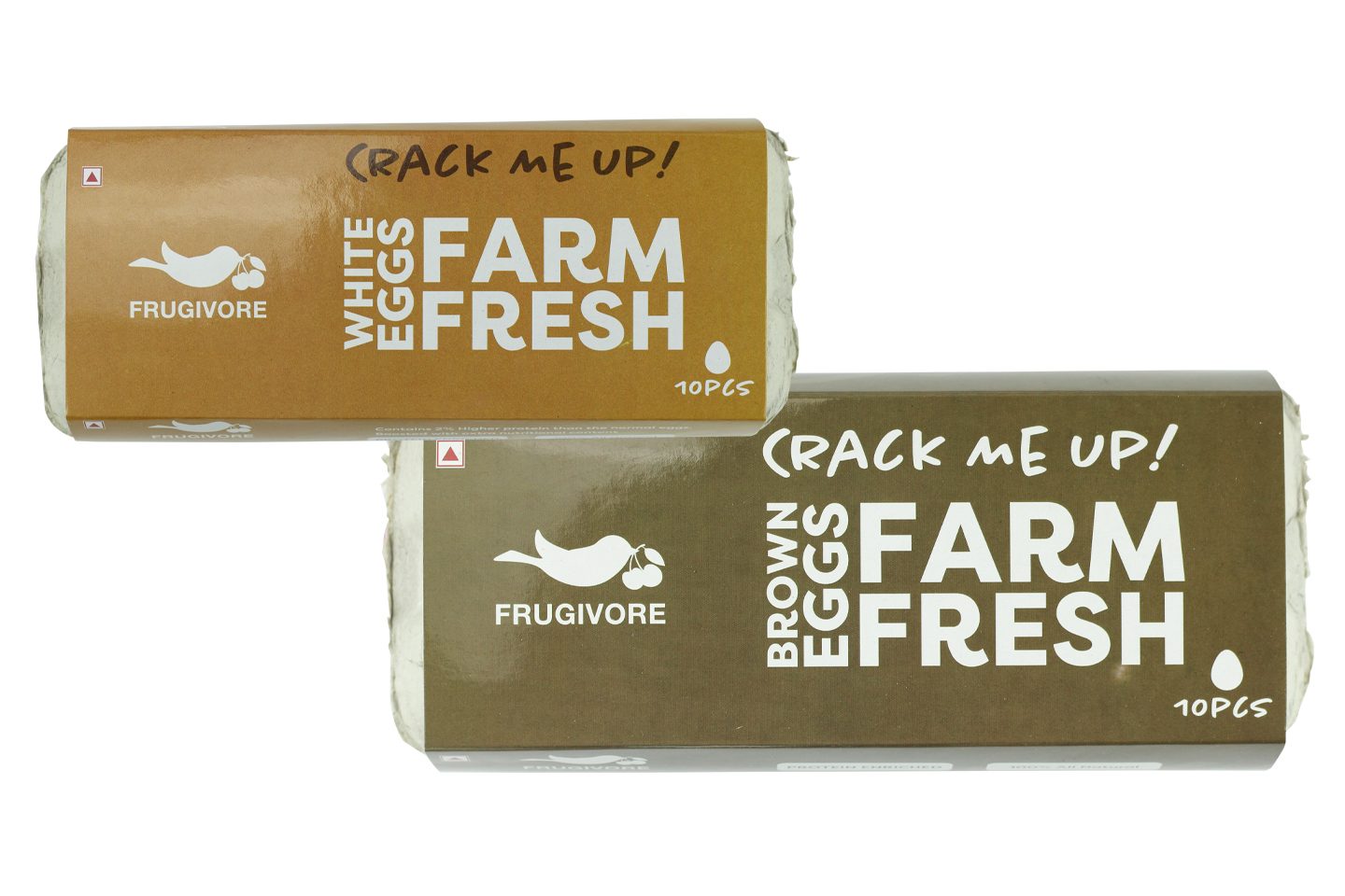 Farm Fresh Brown + White Eggs Combo