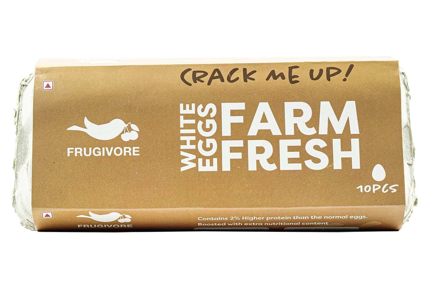 Farm Fresh White Eggs