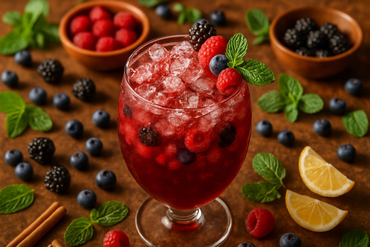 Berry Blast Mocktail