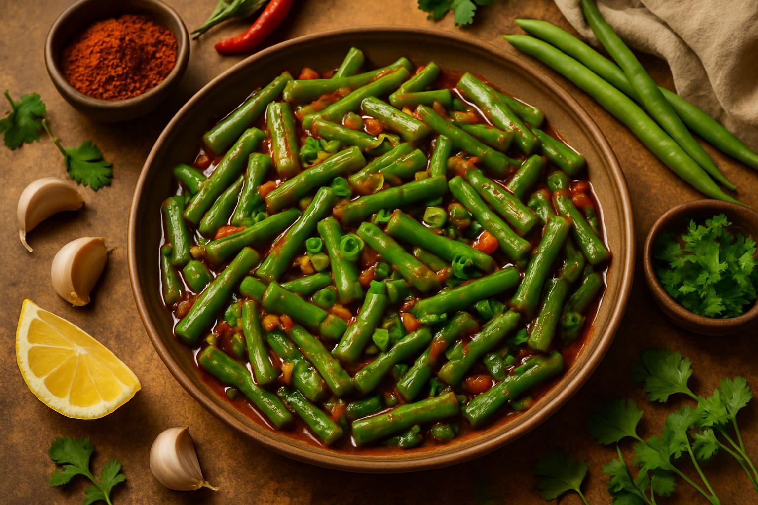 French Bean Stir-fry