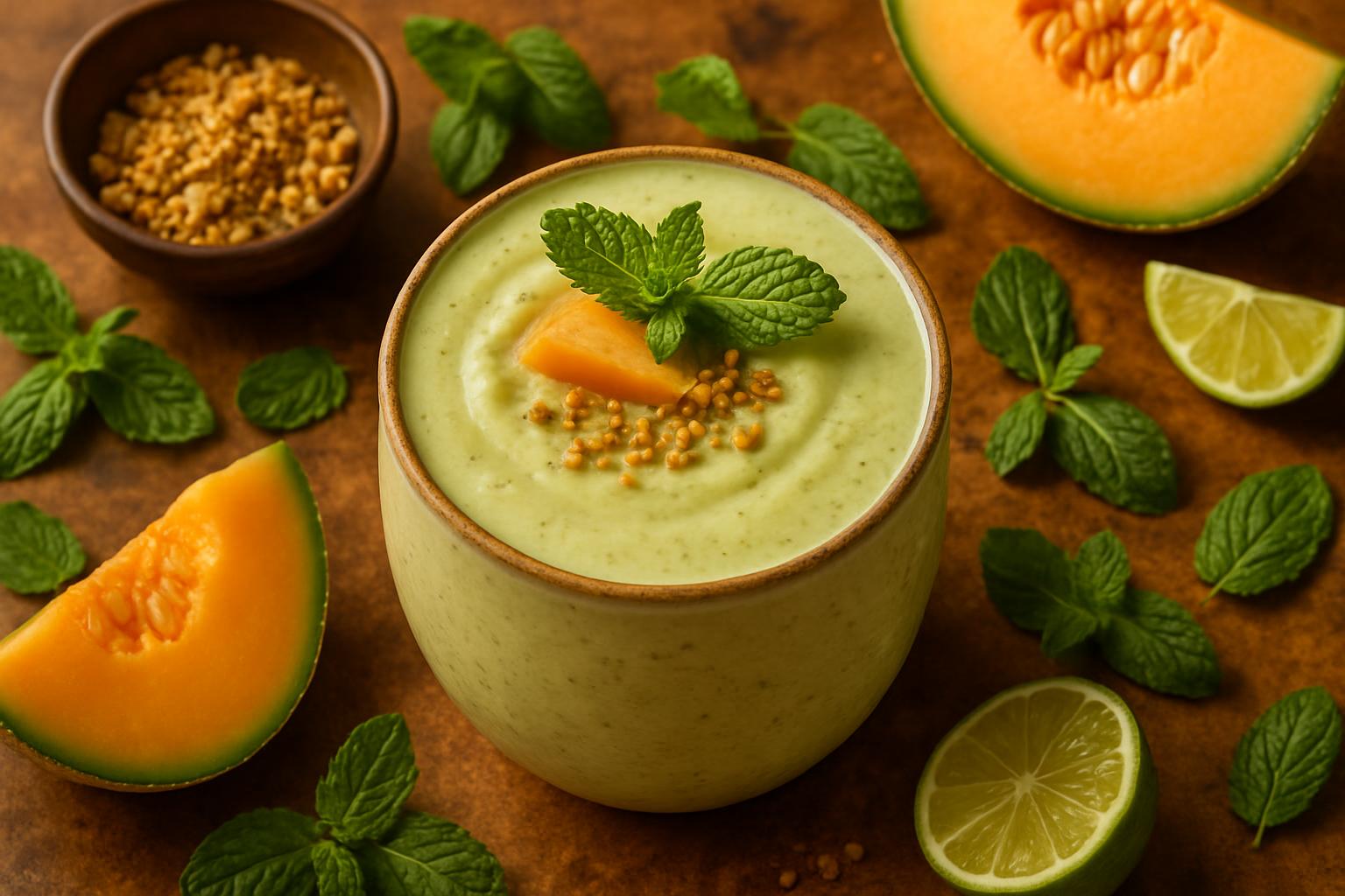 Melon Mint Smoothie