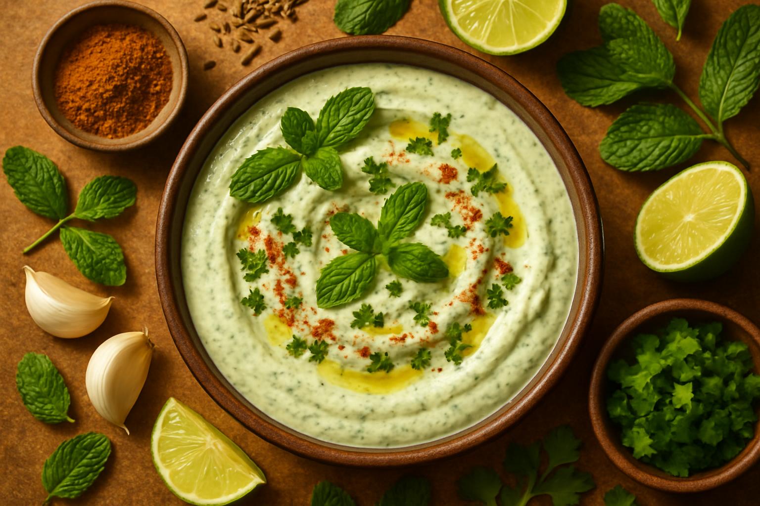 Mint Yogurt Dip