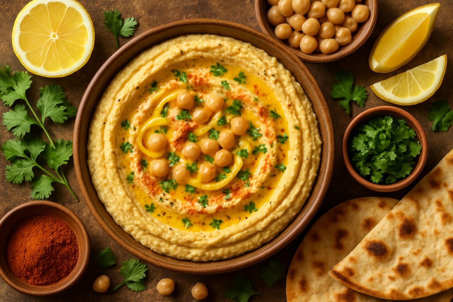 Zesty Lemon Hummus