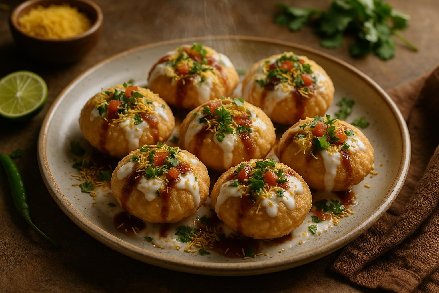 Dahi Puri Chaat