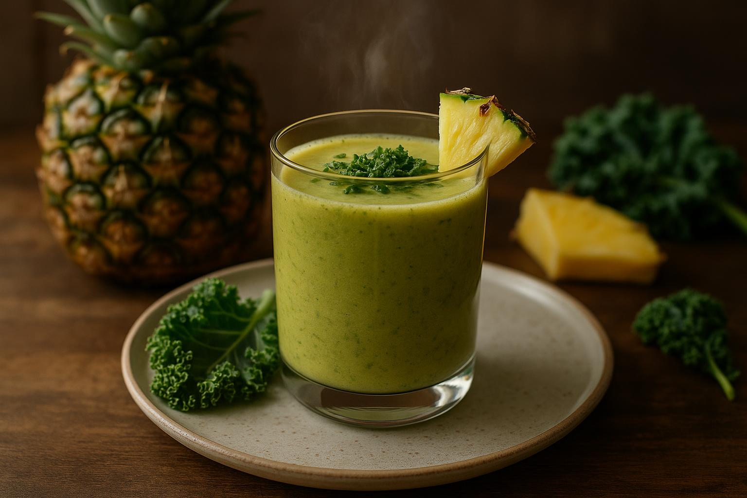 Pineapple Kale Smoothie