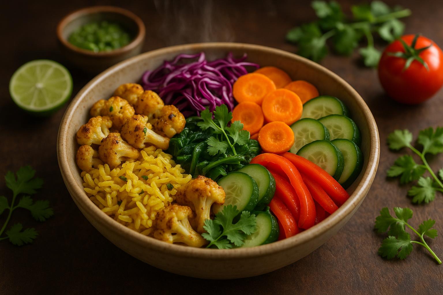 Rainbow Veggie Buddha Bowl