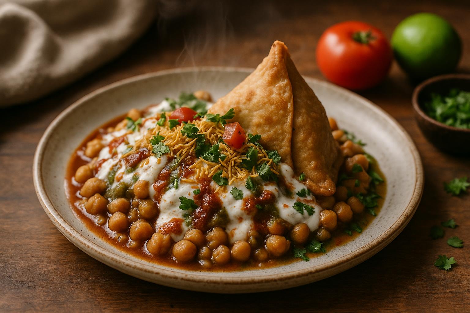 Samosa Chaat