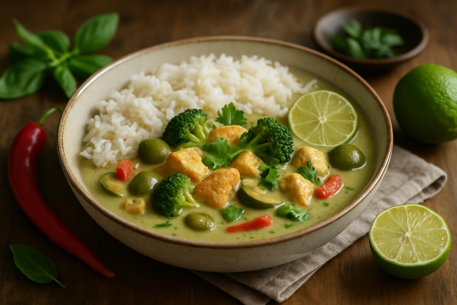 Thai Green Curry Bowl