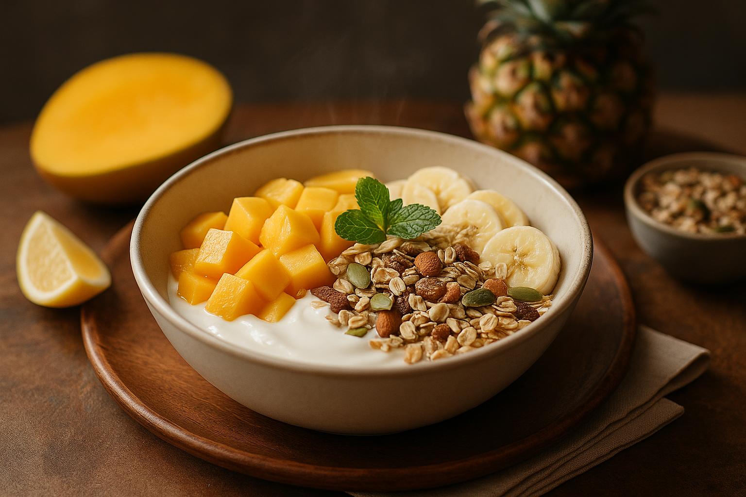 Tropical Muesli Parfait