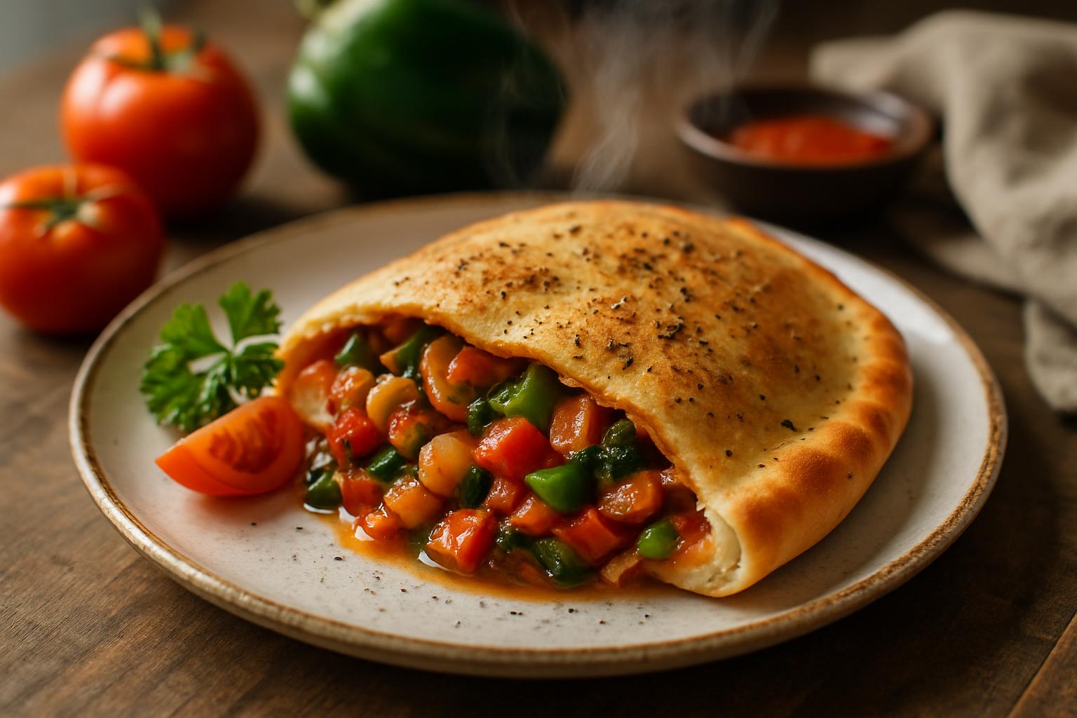 Vegetable Calzone
